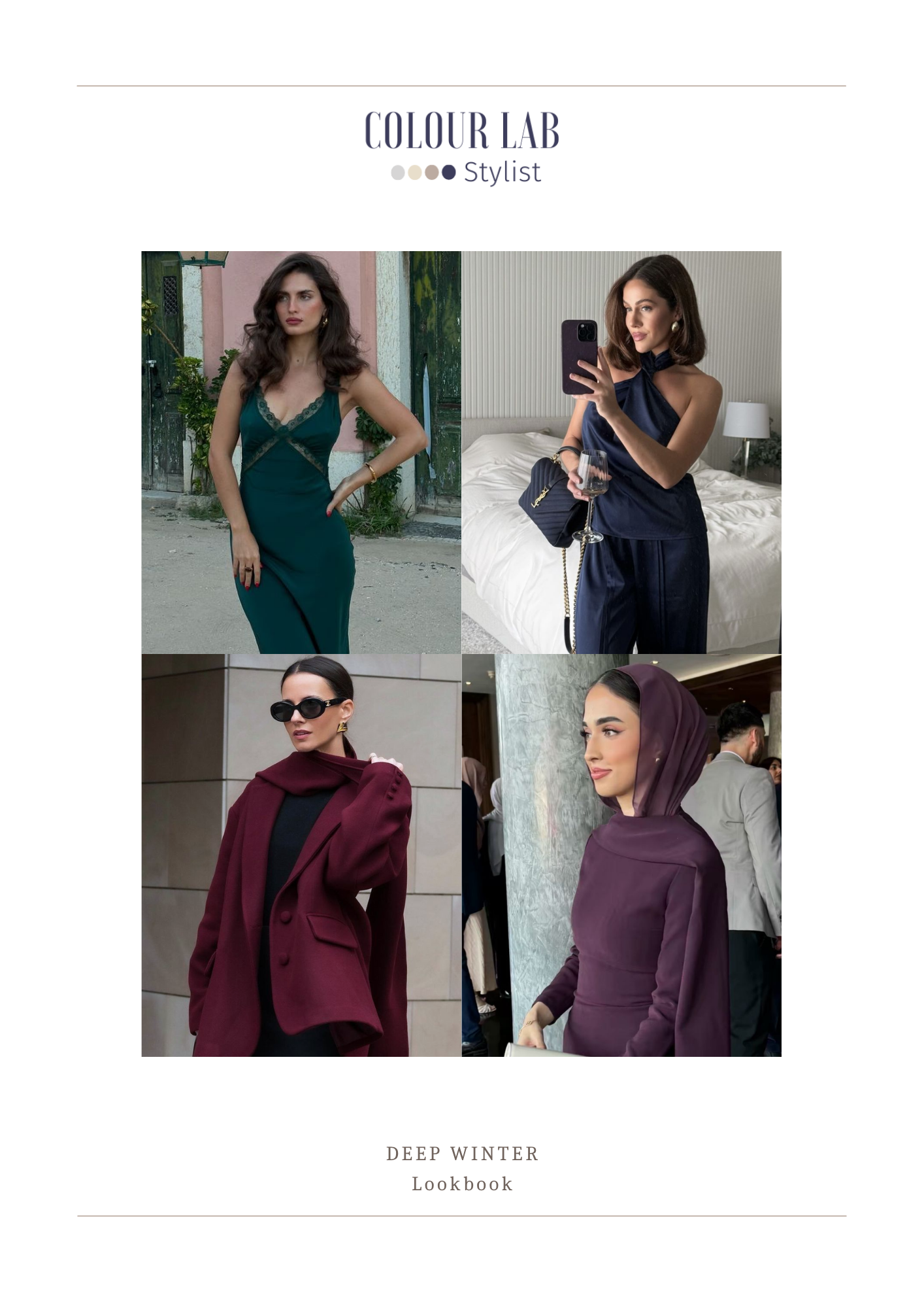 Deep Winter Lookbook