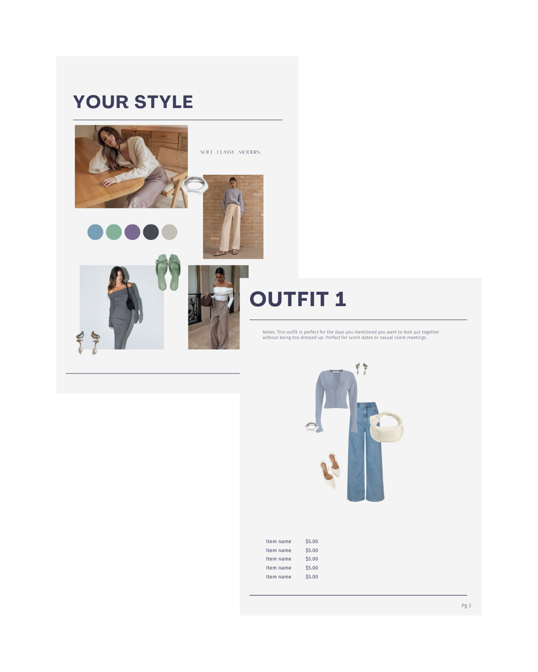 Personalised Virtual Lookbook