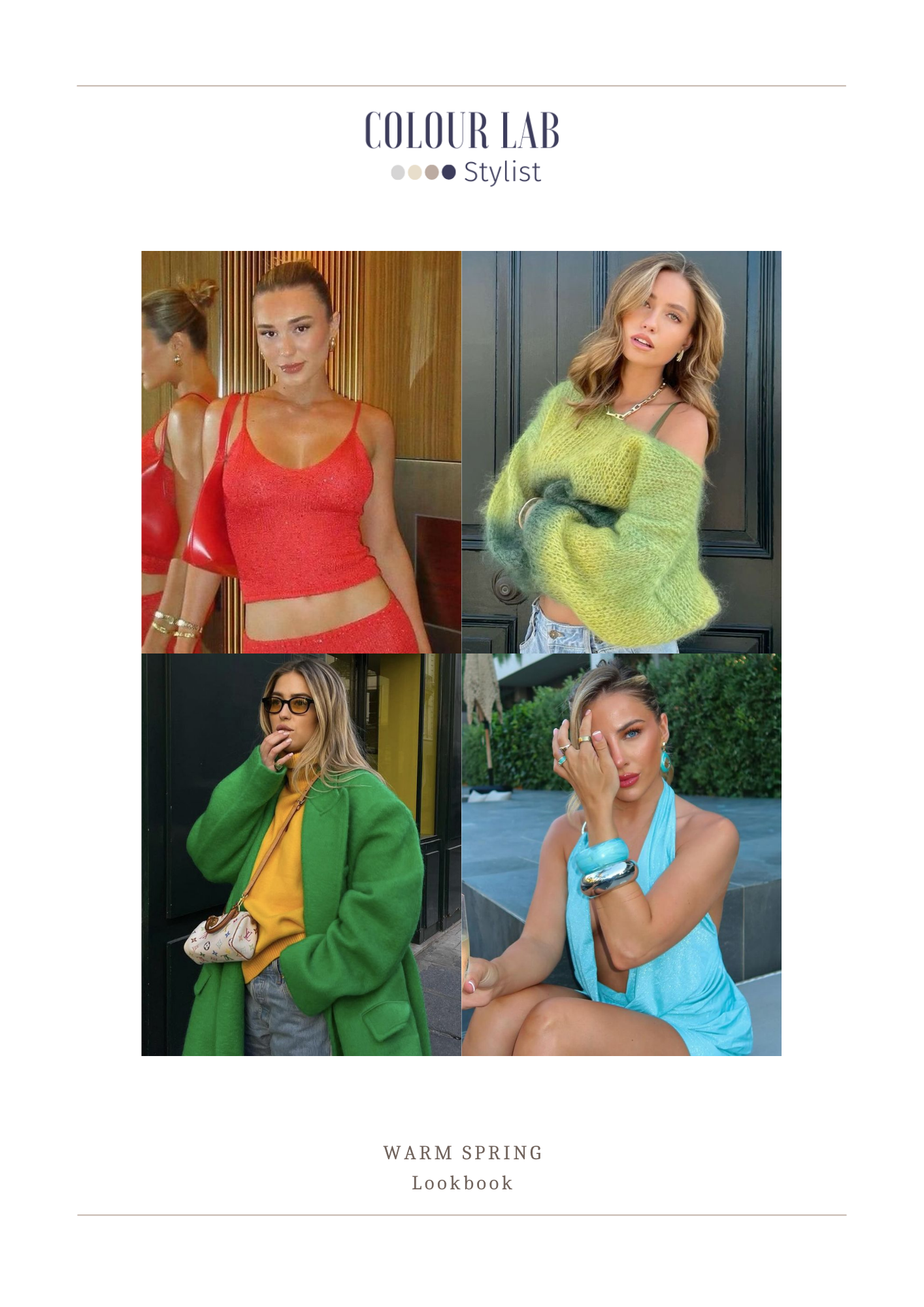 Warm Spring Lookbook